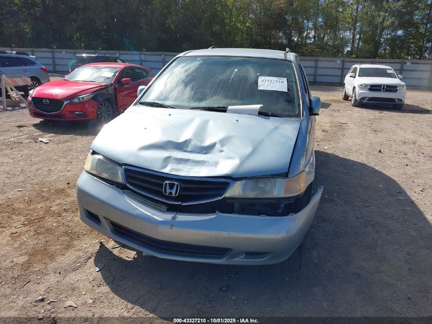 2004 Honda Odyssey Ex VIN: 5FNRL18874B100263 Lot: 43327210