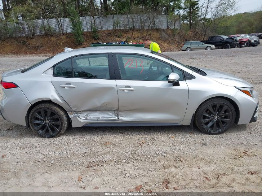 2023 Toyota Corolla Se VIN: 5YFS4MCE0PP164134 Lot: 43327213