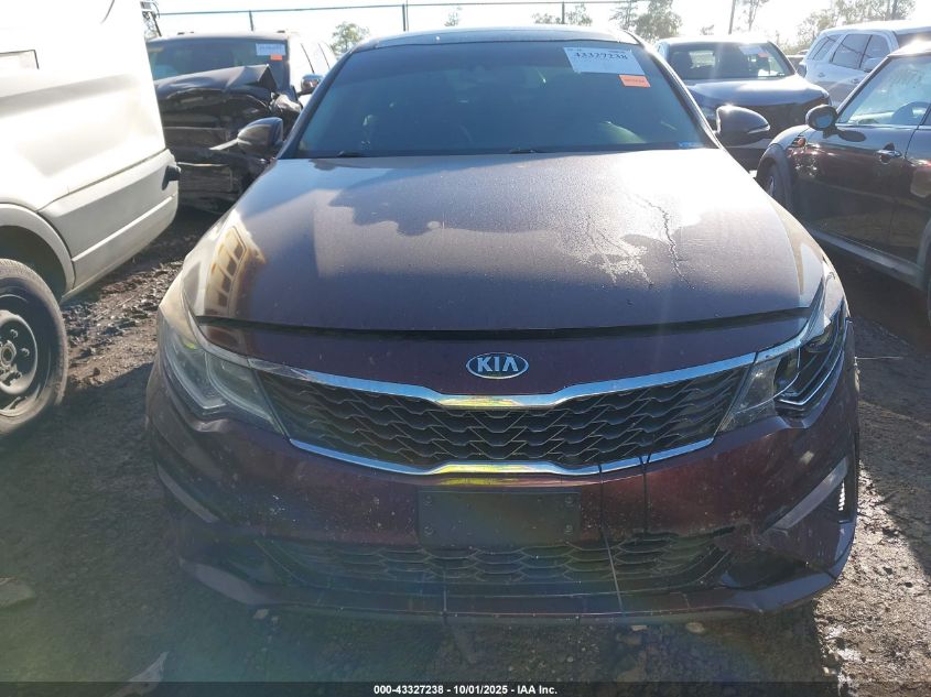 2019 Kia Optima Lx VIN: 5XXGT4L32KG300806 Lot: 43327238