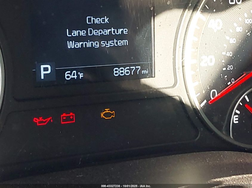 2019 Kia Optima Lx VIN: 5XXGT4L32KG300806 Lot: 43327238