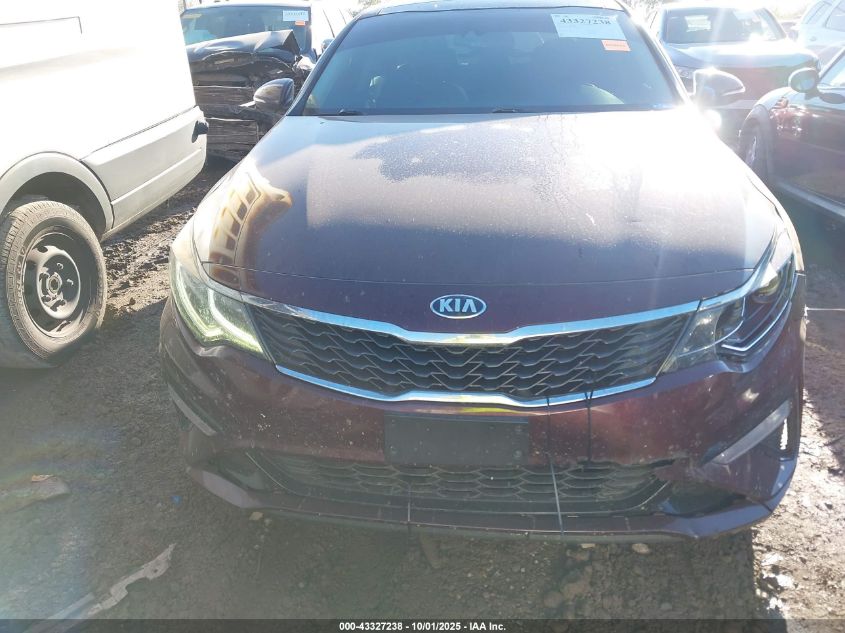 2019 Kia Optima Lx VIN: 5XXGT4L32KG300806 Lot: 43327238