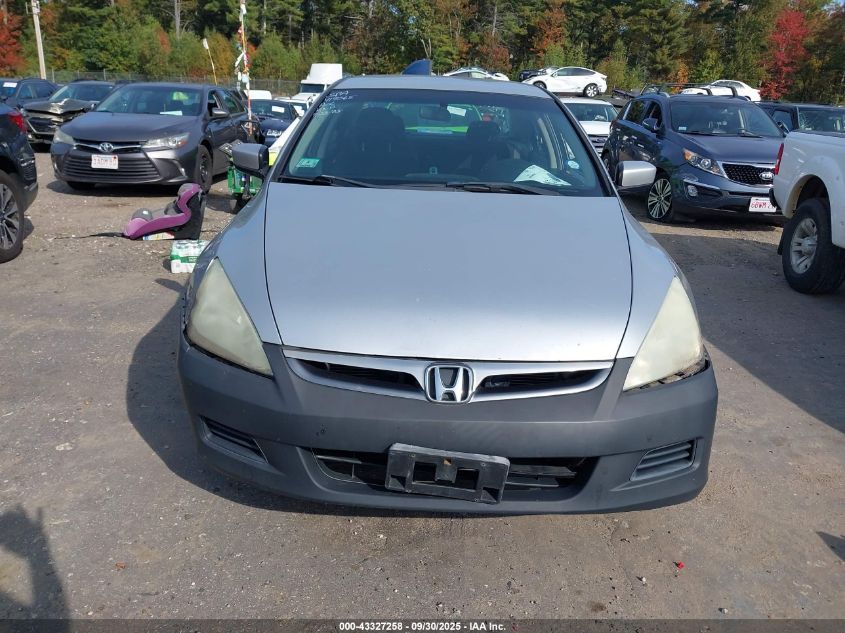 2006 Honda Accord 2.4 Lx VIN: 1HGCM56466A020220 Lot: 43327258