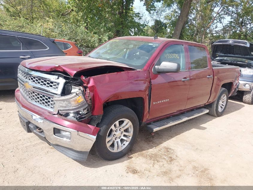 2014 Chevrolet Silverado 1500 1Lt VIN: 3GCUKRECXEG176169 Lot: 43327276