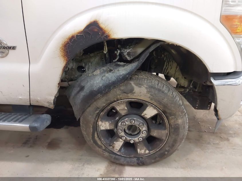 2011 Ford F-350 Lariat VIN: 1FT8W3BT5BEC46848 Lot: 43327280