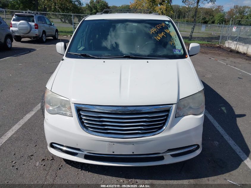 2013 Chrysler Town & Country Touring VIN: 2C4RC1BGXDR598219 Lot: 43327319