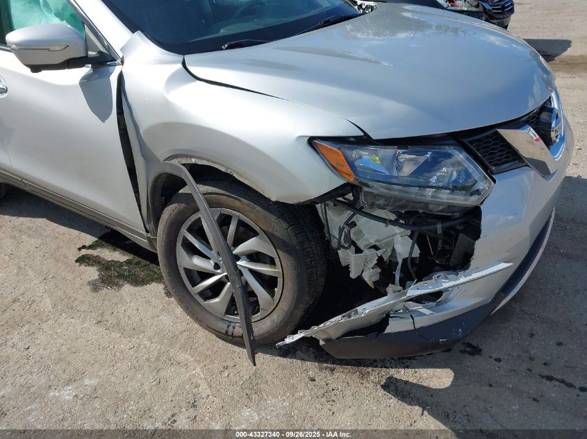 2015 Nissan Rogue Sl VIN: 5N1AT2MV1FC806915 Lot: 43327340
