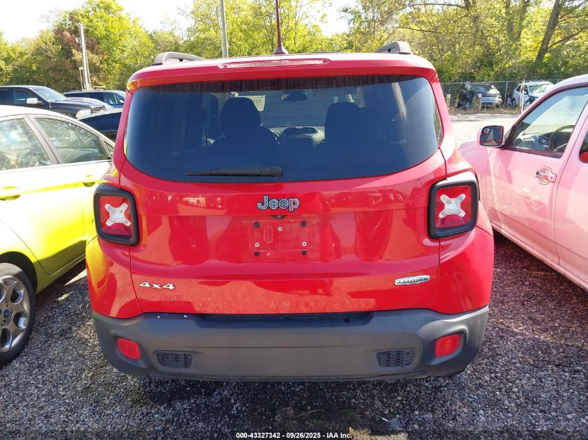 2016 Jeep Renegade Latitude VIN: ZACCJBBT9GPC81961 Lot: 43327342