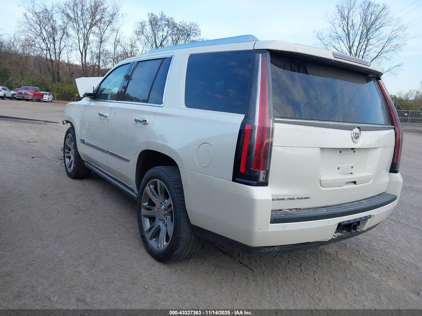 Vin: 1gys4ckj0fr298214, lot: 43822072, cadillac escalade premium 20153