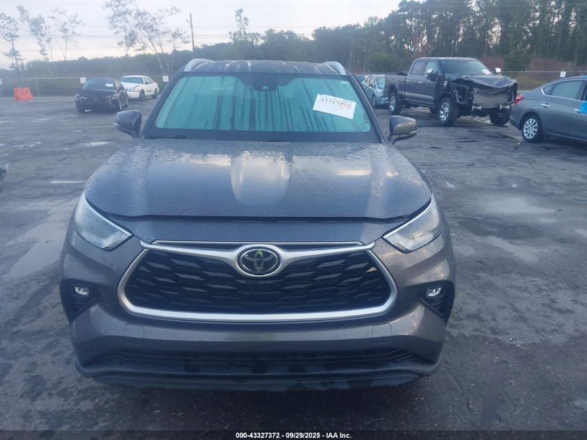 2022 Toyota Highlander Xle VIN: 5TDGZRBH6NS564879 Lot: 43327372