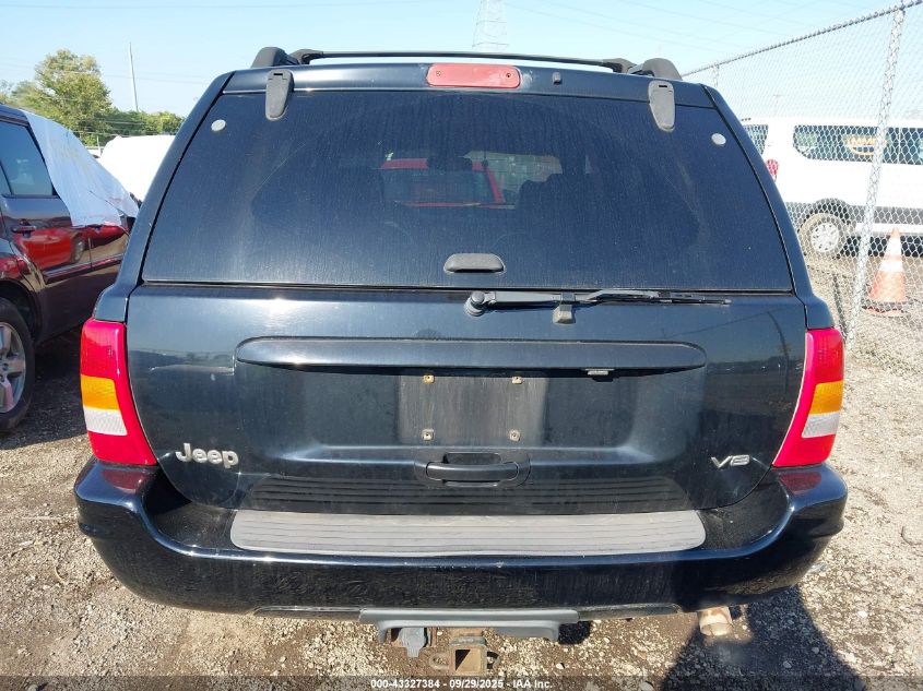 2000 Jeep Grand Cherokee Limited VIN: 1J4GW58N5YC137157 Lot: 43327384