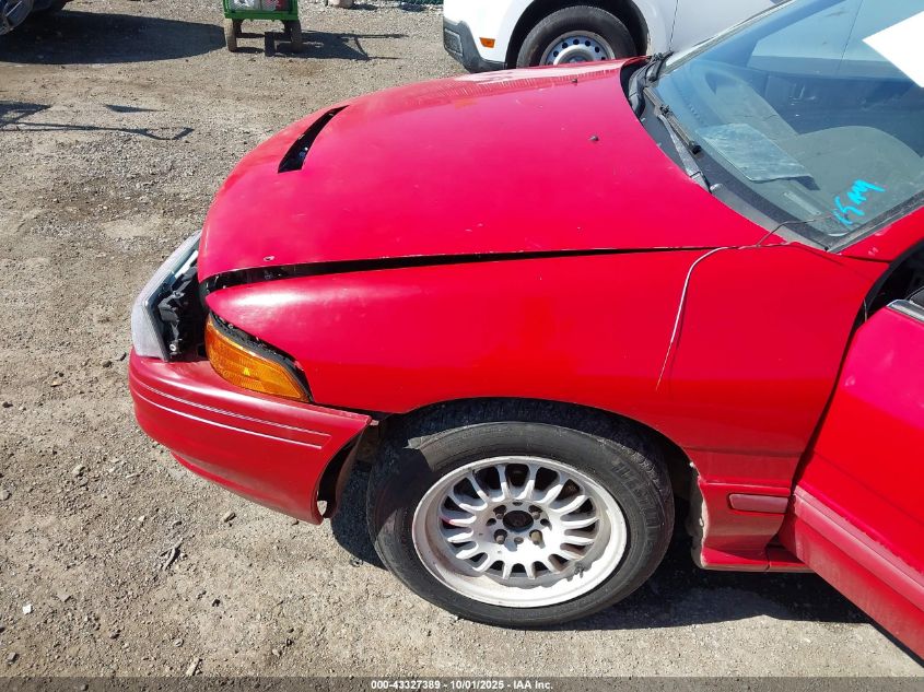 1991 Ford Escort Gt VIN: 1FAPP1288MW147078 Lot: 43327389