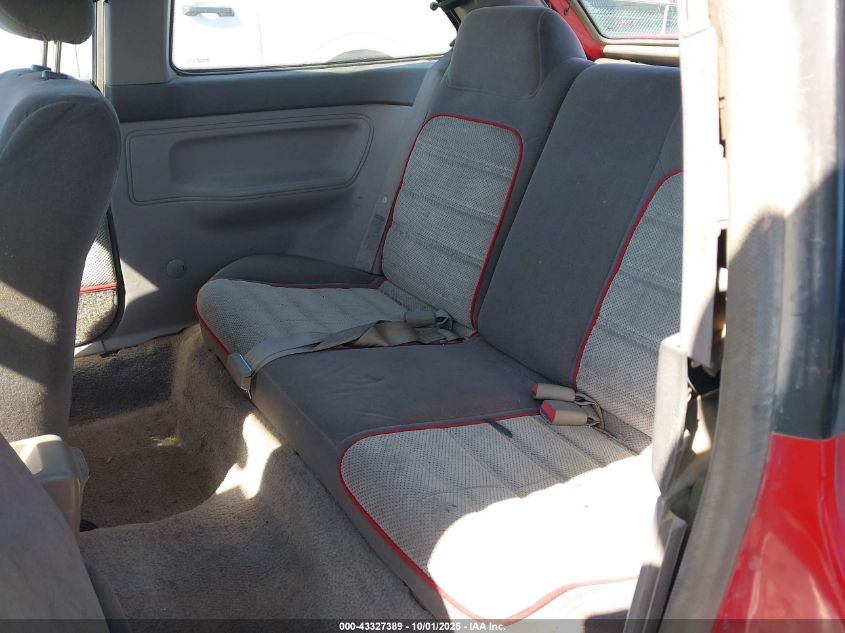 1991 Ford Escort Gt VIN: 1FAPP1288MW147078 Lot: 43327389