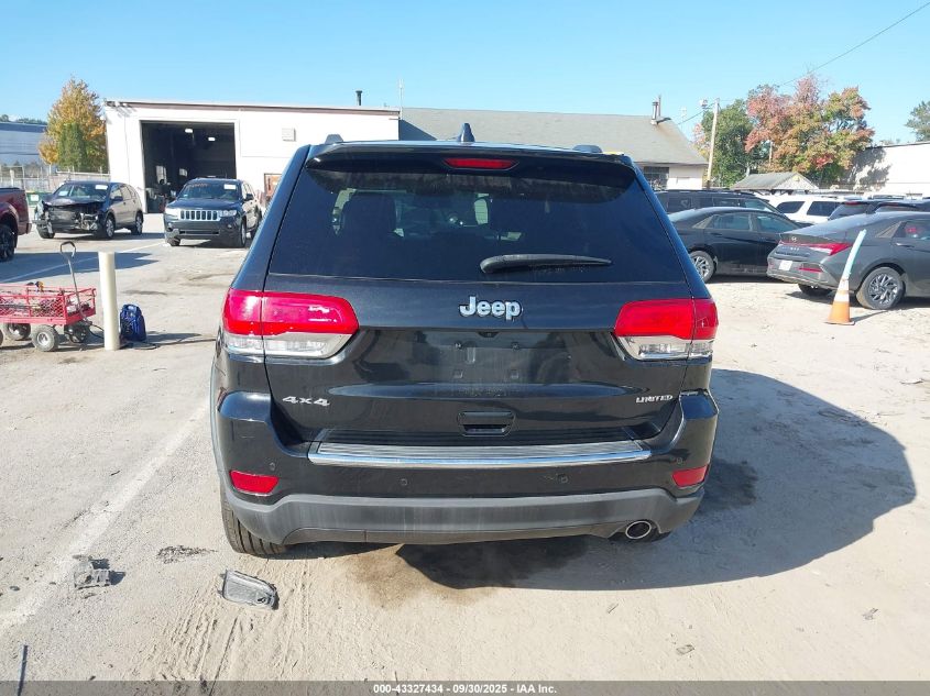 2016 Jeep Grand Cherokee Limited VIN: 1C4RJFBG7GC413656 Lot: 43327434