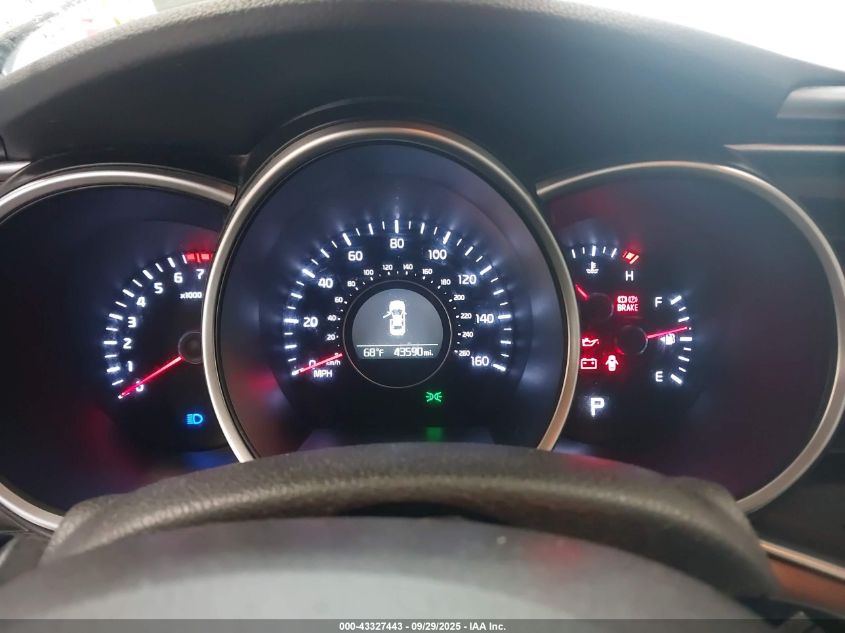 2015 Kia Optima Lx VIN: 5XXGM4A79FG492122 Lot: 43327443