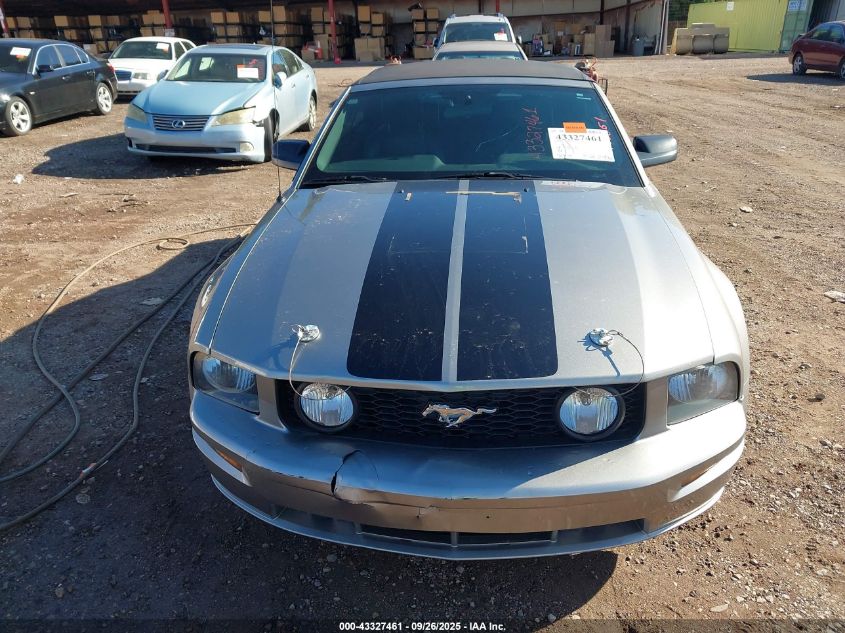 2008 Ford Mustang Gt Deluxe/Gt Premium VIN: 1ZVHT85H185166661 Lot: 43327461