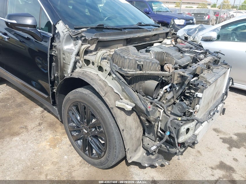 2021 Cadillac Xt5 Fwd Luxury VIN: 1GYKNAR40MZ140650 Lot: 43327488