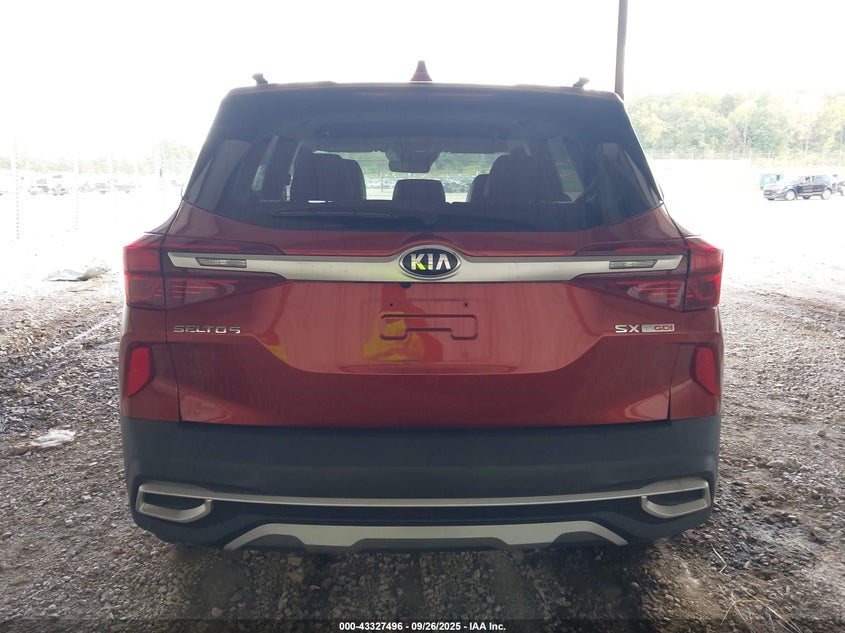 2021 KIA SELTOS SX TURBO KNDETCA28M7152524