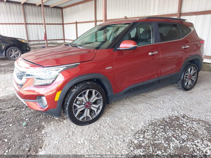 2021 KIA SELTOS SX TURBO KNDETCA28M7152524
