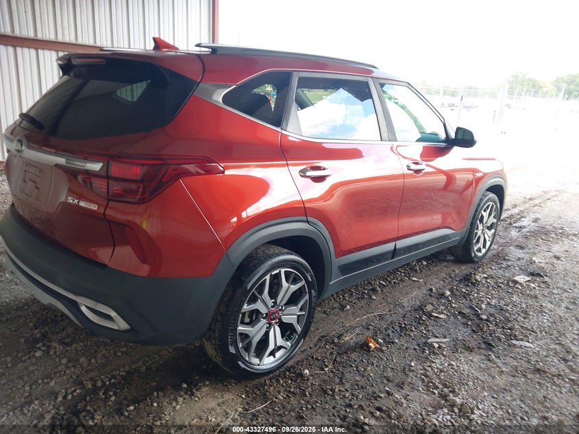 2021 KIA SELTOS SX TURBO KNDETCA28M7152524