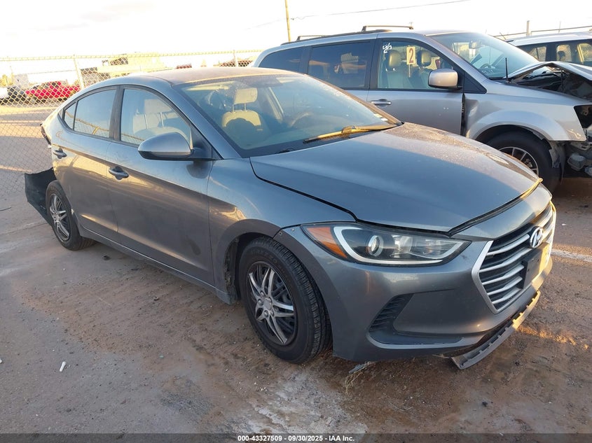 2017 HYUNDAI ELANTRA SE - KMHD74LF1HU082101