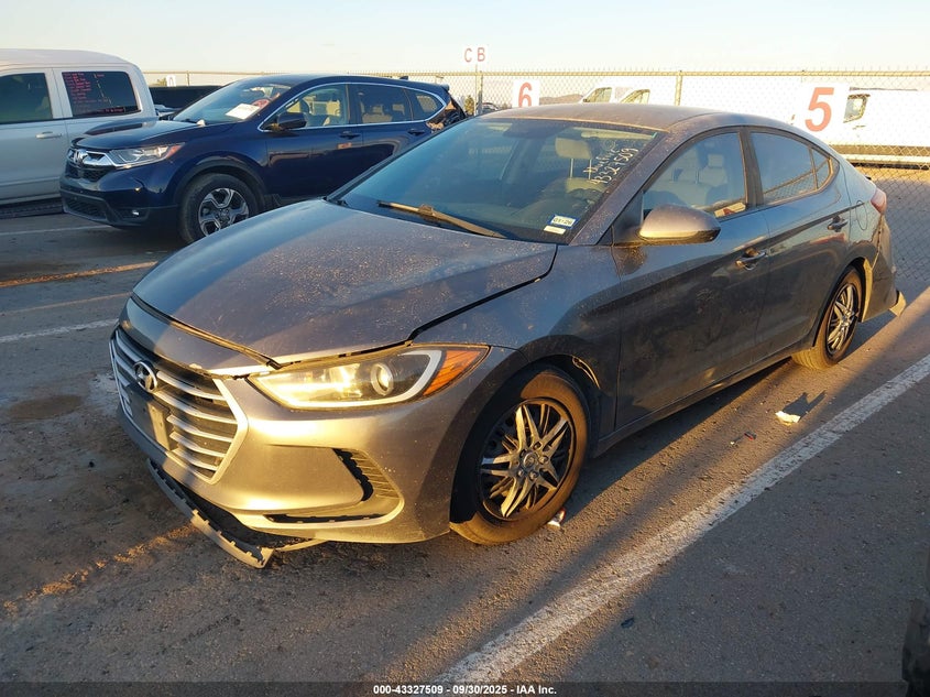 2017 HYUNDAI ELANTRA SE - KMHD74LF1HU082101