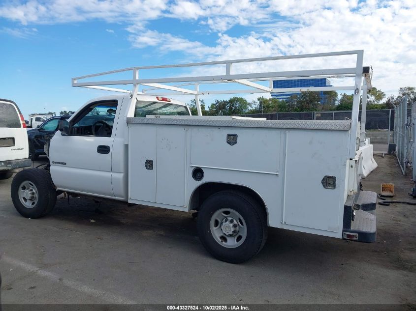 2007 Chevrolet Silverado 2500Hd Classic Work Truck VIN: 1GBHC24U67E154619 Lot: 43327524