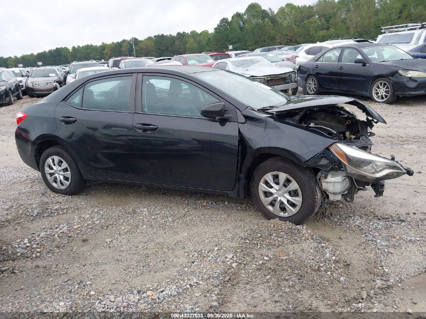 2016 Toyota Corolla L VIN: 2T1BURHE4GC713422 Lot: 43327533