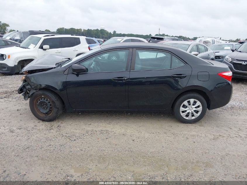 2016 Toyota Corolla L VIN: 2T1BURHE4GC713422 Lot: 43327533
