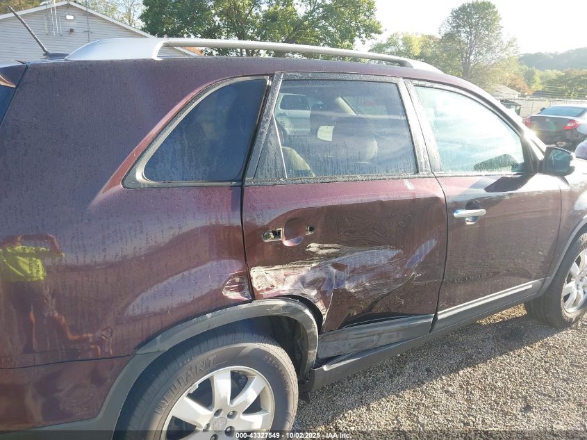 2012 Kia Sorento Lx VIN: 5XYKT3A64CG267824 Lot: 43327549