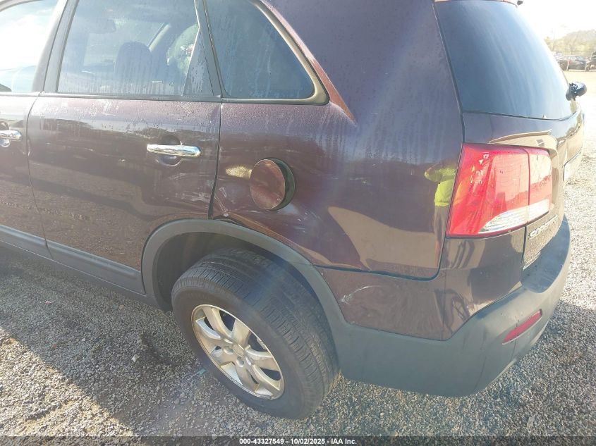 2012 Kia Sorento Lx VIN: 5XYKT3A64CG267824 Lot: 43327549