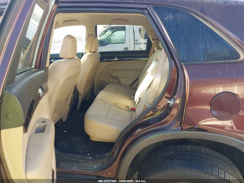 2012 Kia Sorento Lx VIN: 5XYKT3A64CG267824 Lot: 43327549