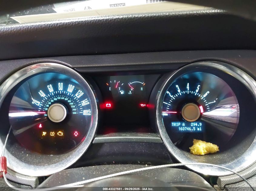 2012 Ford Mustang V6 VIN: 1ZVBP8AMXC5280227 Lot: 43327551