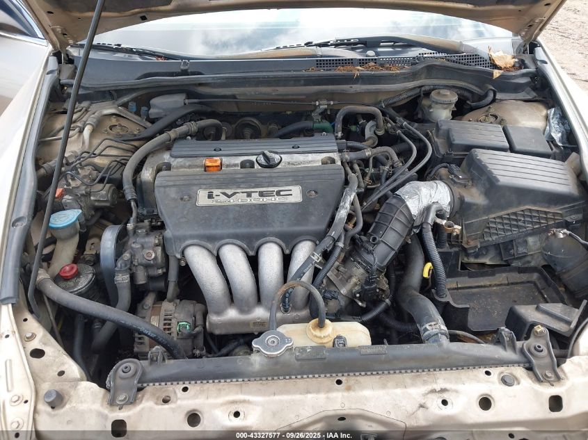 2004 Honda Accord 2.4 Lx VIN: 1HGCM563X4A114573 Lot: 43327577