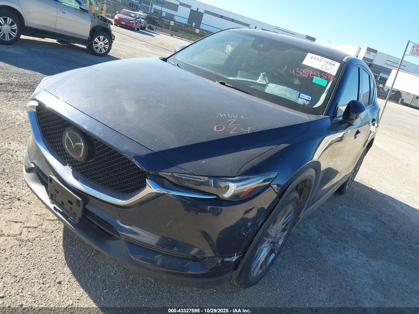 Vin: jm3kfadm3m1321452, lot: 43822307, mazda cx-5 grand touring 20212