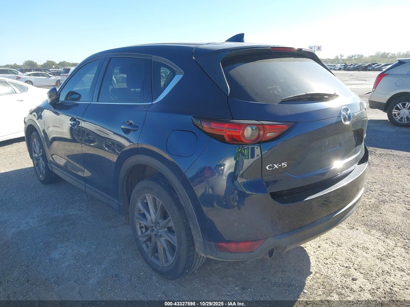 Vin: jm3kfadm3m1321452, lot: 43822307, mazda cx-5 grand touring 20213