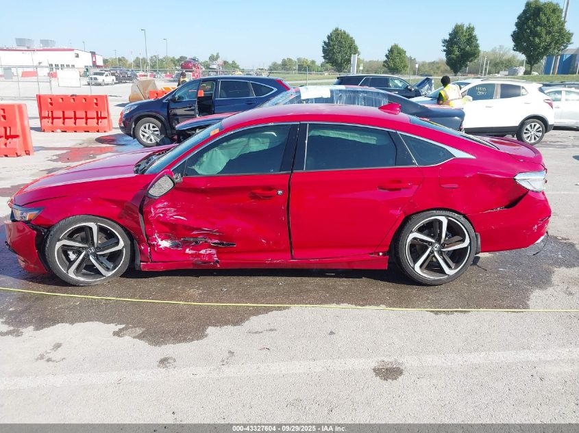 2019 Honda Accord Sport VIN: 1HGCV1F36KA145435 Lot: 43327604