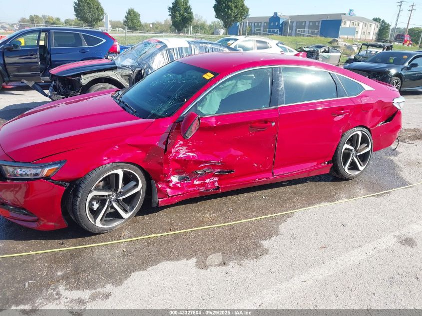 2019 Honda Accord Sport VIN: 1HGCV1F36KA145435 Lot: 43327604