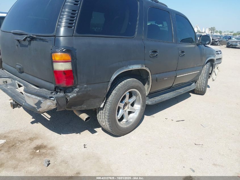2002 Chevrolet Tahoe Ls VIN: 1GNEC13Z02R285446 Lot: 43327625