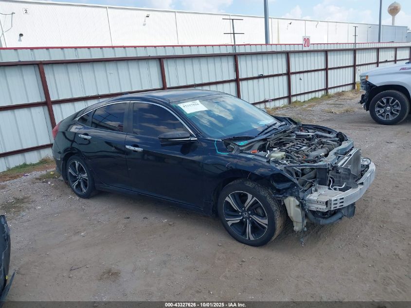 2017 Honda Civic Touring VIN: 19XFC1F98HE010128 Lot: 43327626