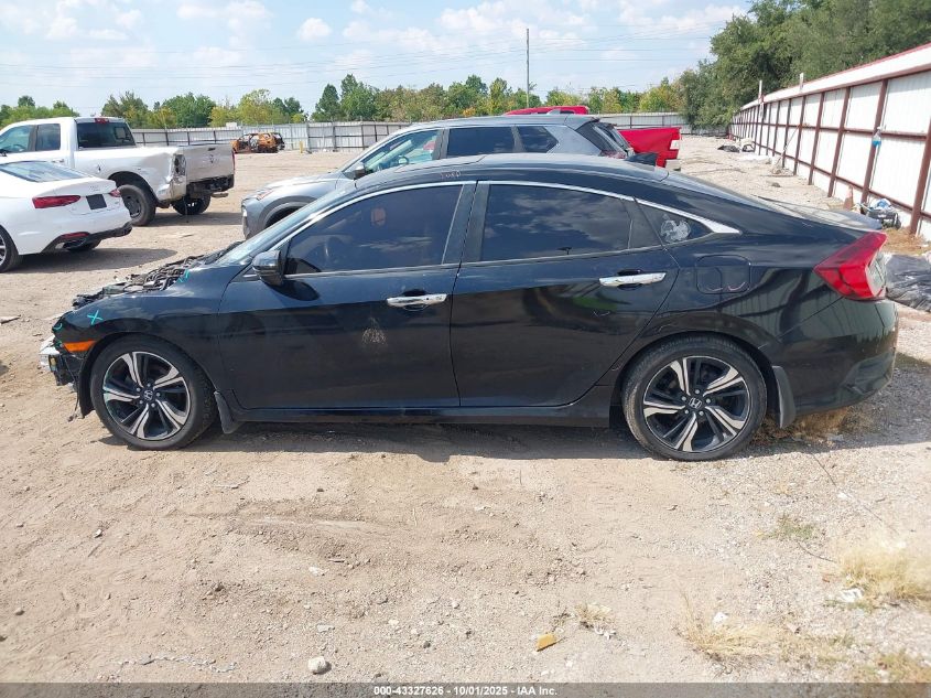 2017 Honda Civic Touring VIN: 19XFC1F98HE010128 Lot: 43327626