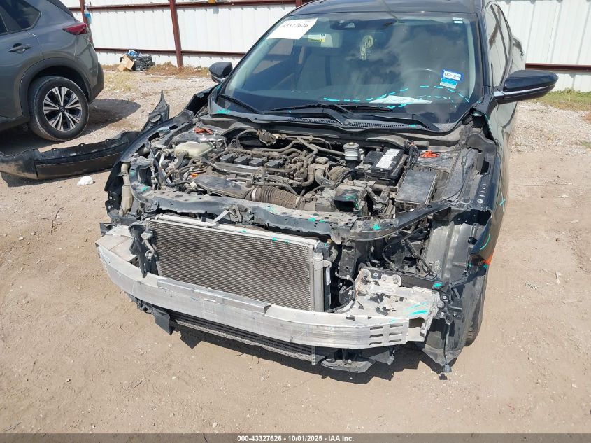 2017 Honda Civic Touring VIN: 19XFC1F98HE010128 Lot: 43327626