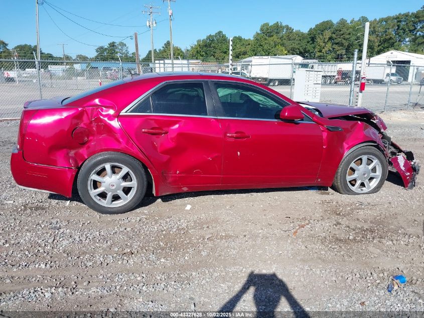 2008 Cadillac Cts Standard VIN: 1G6DG577580172861 Lot: 43327628