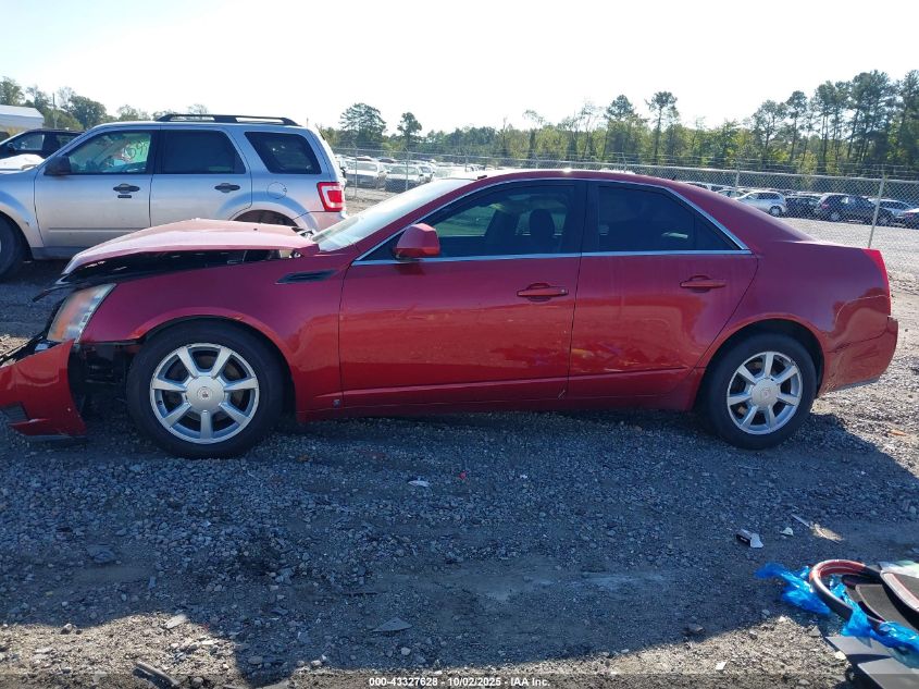 2008 Cadillac Cts Standard VIN: 1G6DG577580172861 Lot: 43327628