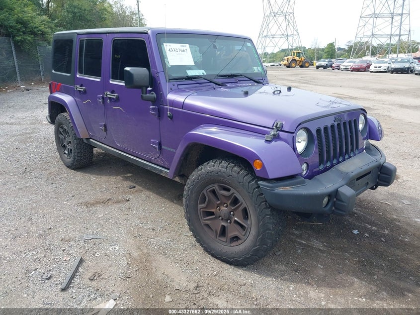 2016 JEEP WRANGLER UNLIMITED BACKCOUNTRY - 1C4BJWEG3GL206548