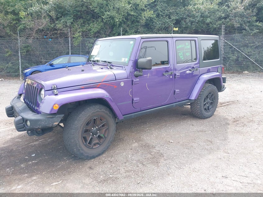 2016 JEEP WRANGLER UNLIMITED BACKCOUNTRY - 1C4BJWEG3GL206548