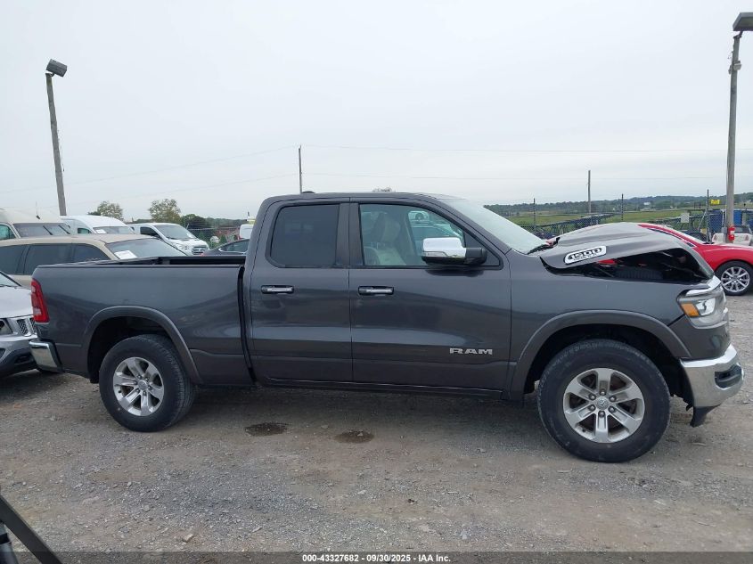 2019 Ram 1500 Laramie 4X4 6'4 Box VIN: 1C6SRFDT9KN841916 Lot: 43327682