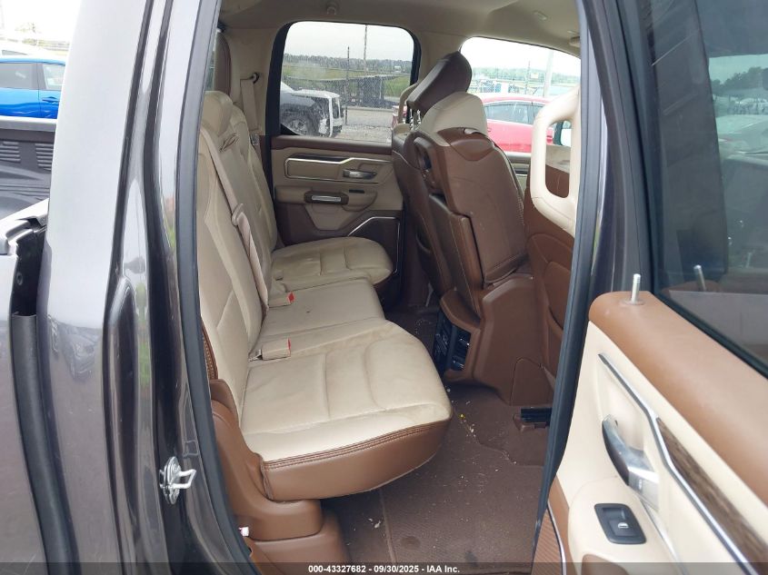 2019 Ram 1500 Laramie 4X4 6'4 Box VIN: 1C6SRFDT9KN841916 Lot: 43327682