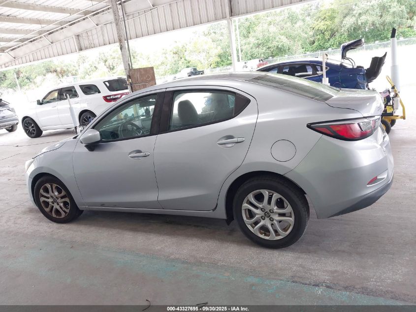 2017 Toyota Yaris Ia VIN: 3MYDLBYV2HY186406 Lot: 43327695