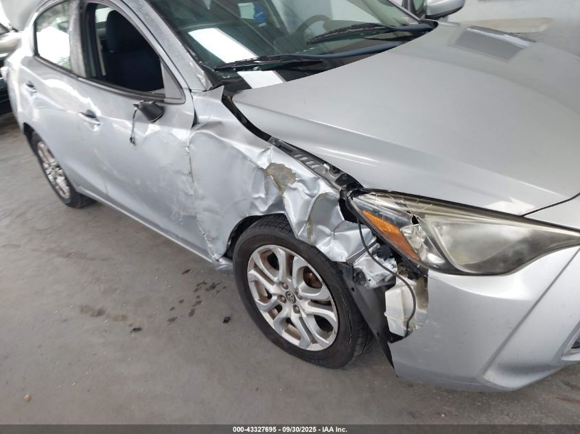 2017 Toyota Yaris Ia VIN: 3MYDLBYV2HY186406 Lot: 43327695