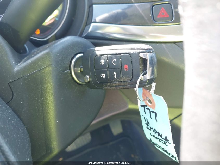 2016 Chevrolet Impala 1Lt VIN: 2G1105SAXG9204577 Lot: 43327701